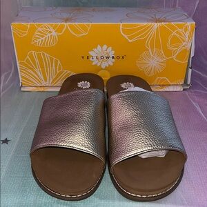 Yellow Box Kalo Platino Sandals